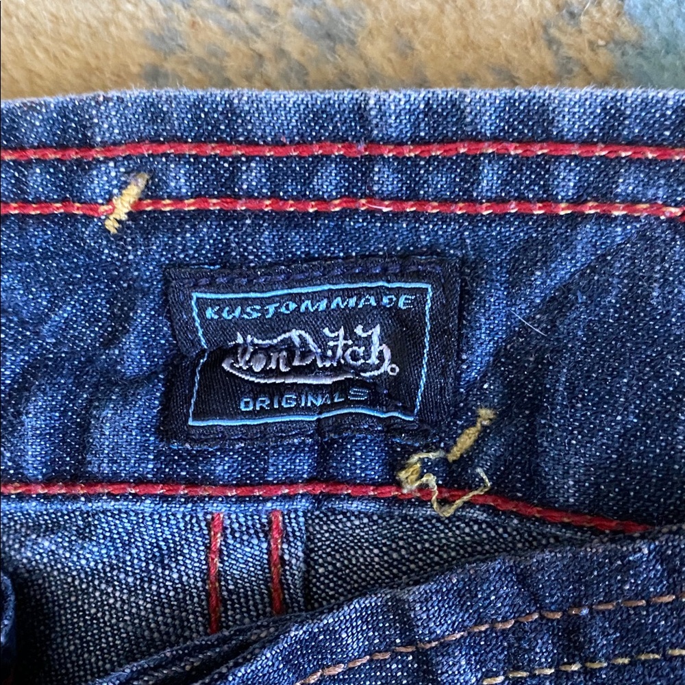 Von Dutch Y2K Indigo Jeans - Picture 4 of 6